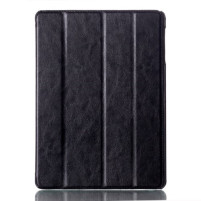 Кожен калъф тефтер Tri-Fold Flexi за Huawei Mediapad M2 8.0 черен